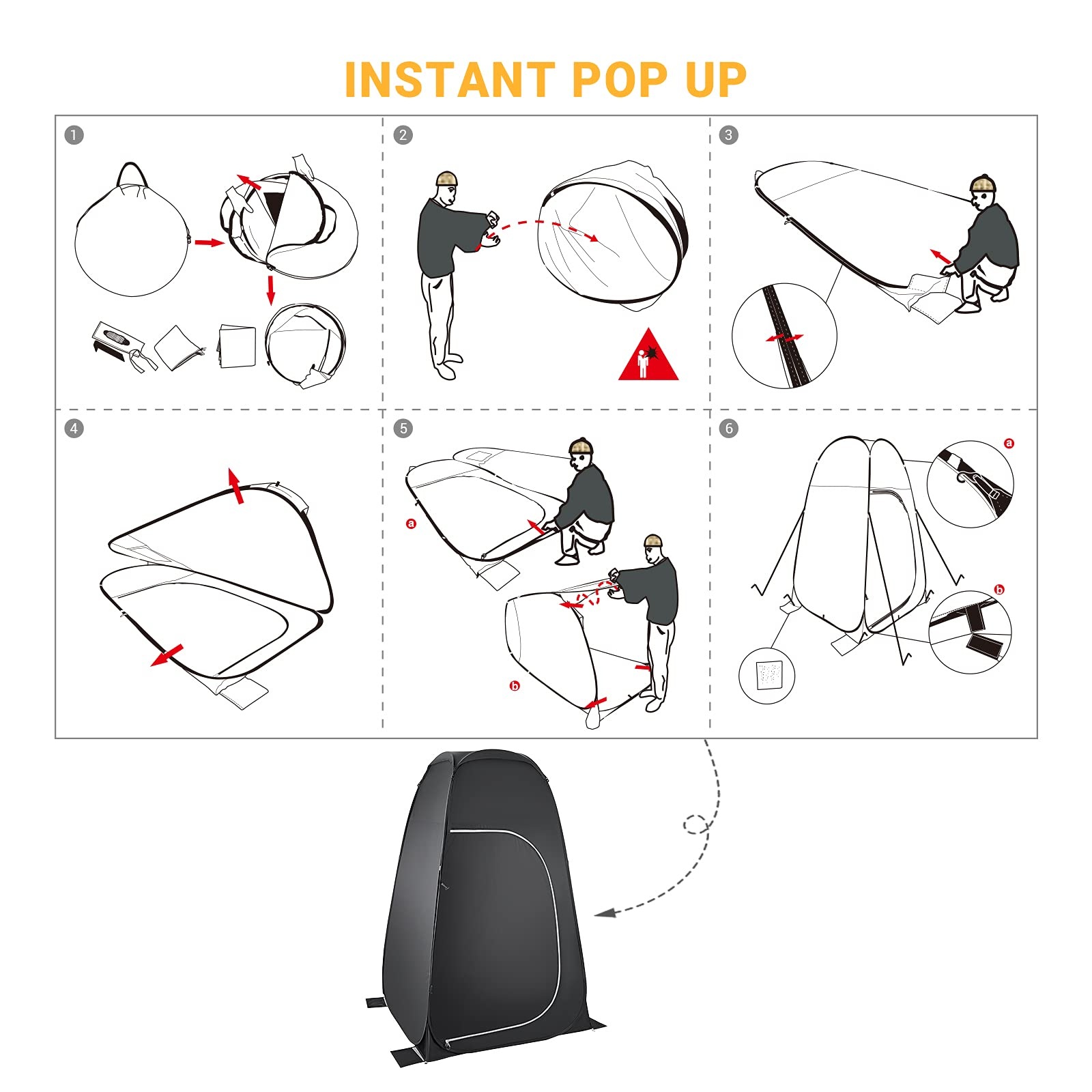kingcamp-outdoor-portable-pop-up-tent image 7