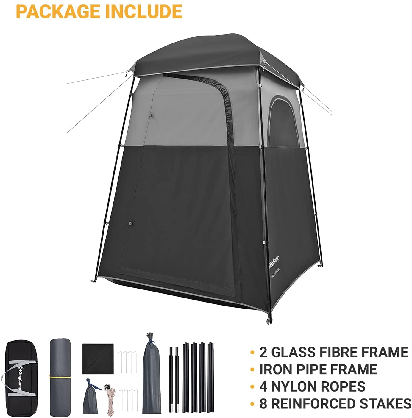 kingcamp-outdoor-privacy-shower-tent-dressing-room-portable-toilet-shelter image 6