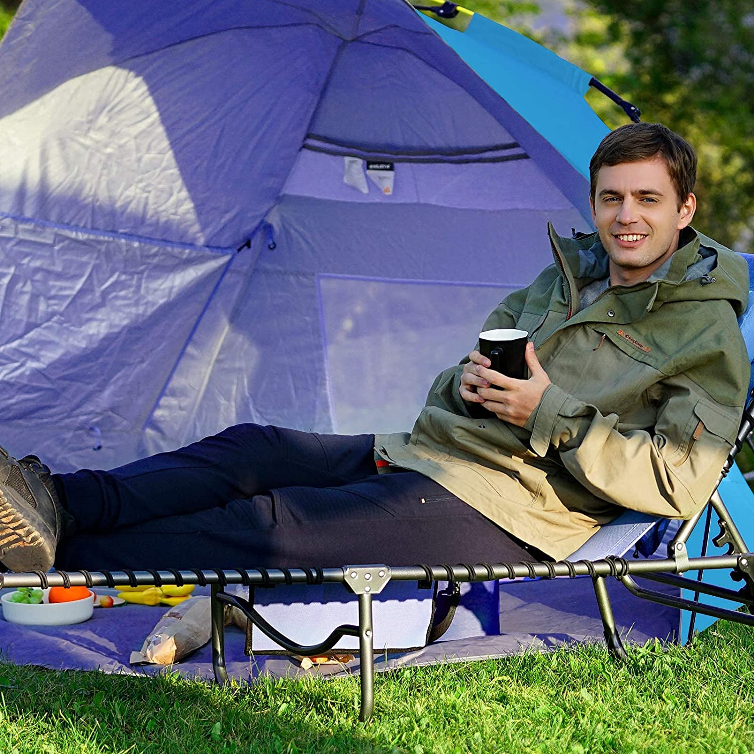 kingcamp-pop-up-beach-tent-sun-shelter-4-person-upf50 image 5