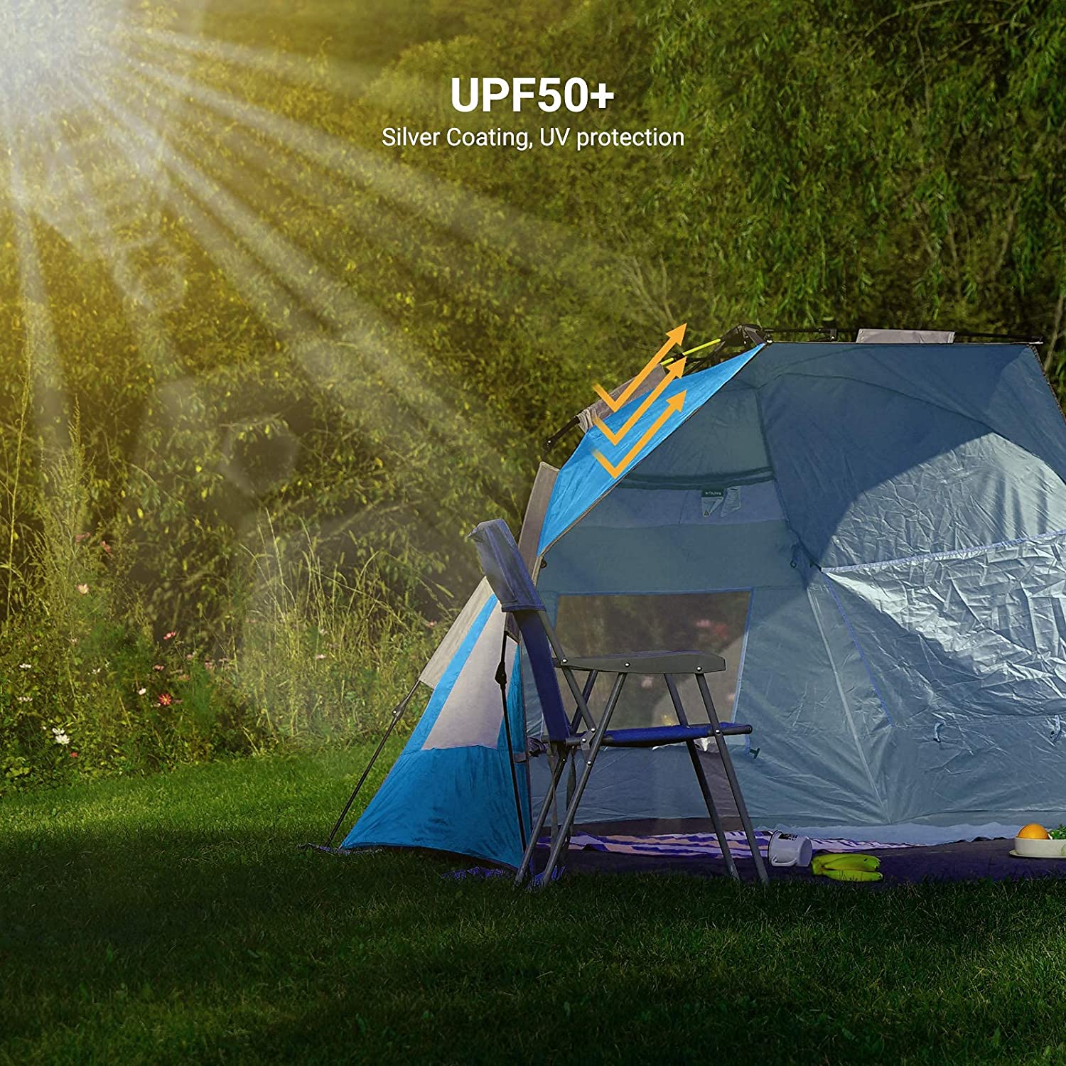 kingcamp-pop-up-beach-tent-sun-shelter-4-person-upf50 image 7