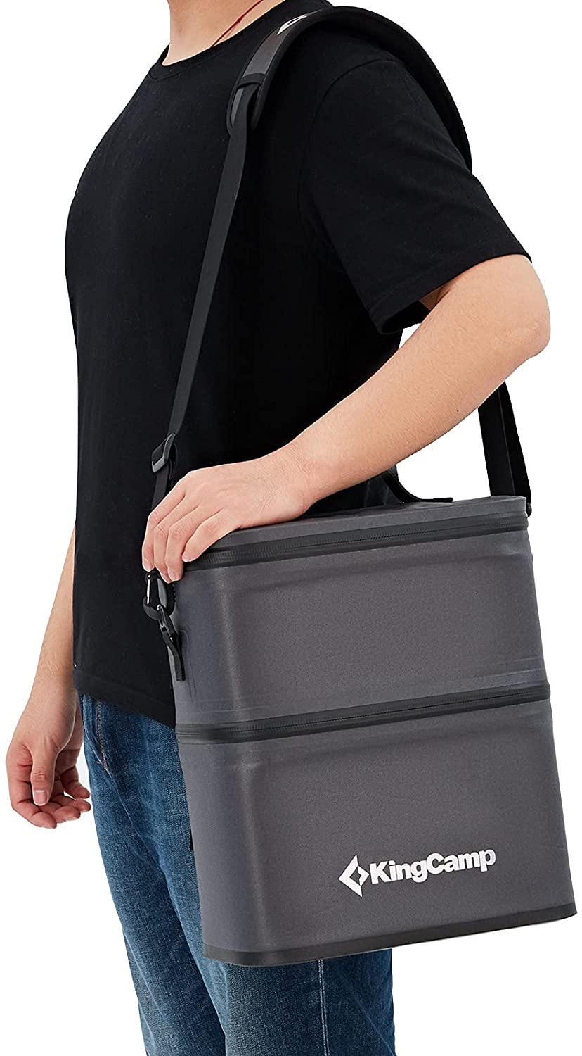 kingcamp-portable-16-cans-double-layer-cooler-bag image 7