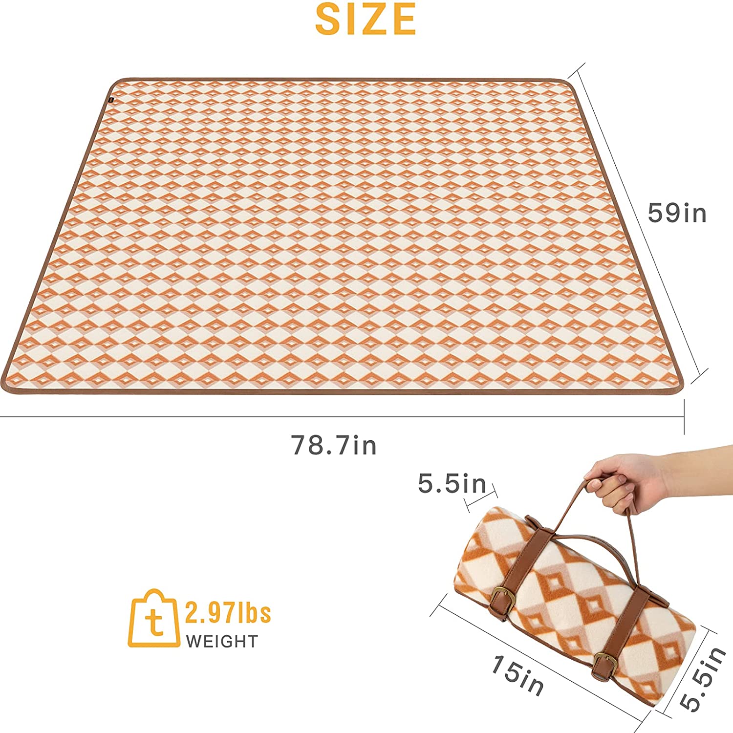 kingcamp-sandproof-picnic-blankets-mat-multi-size image 3
