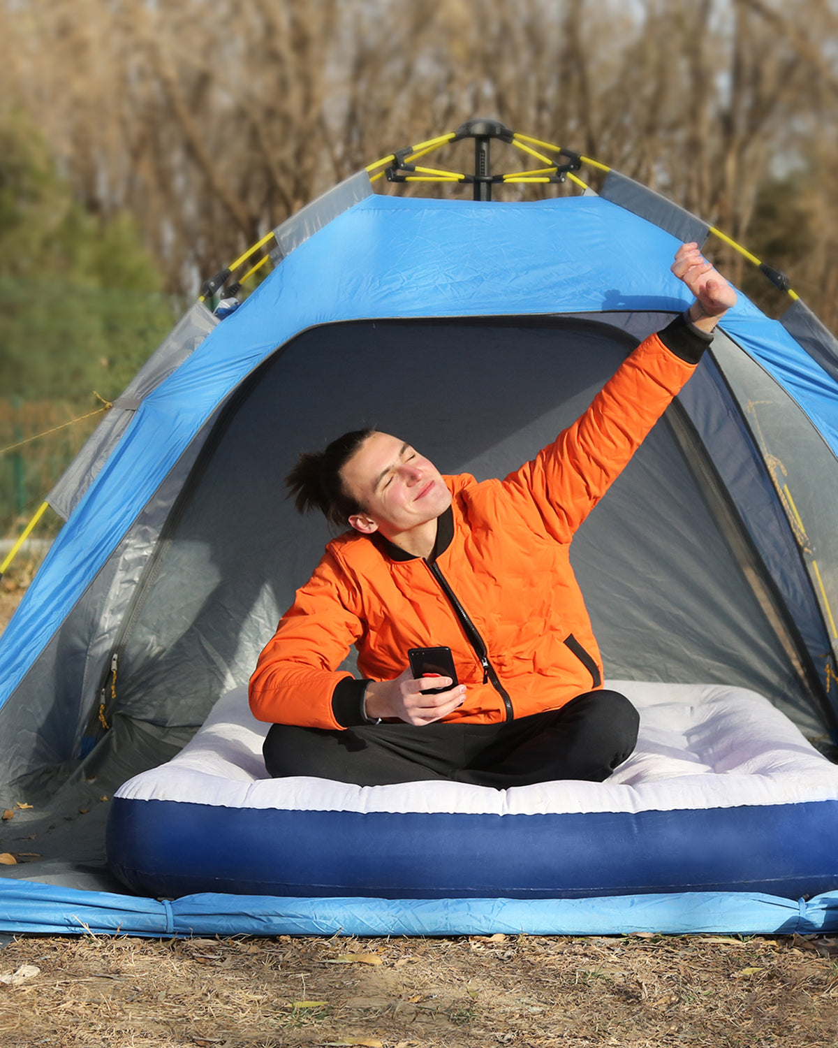 kingcamp-coil-beam-technology-sleeping-pad-insulated-camping-mattress-1-person image 6