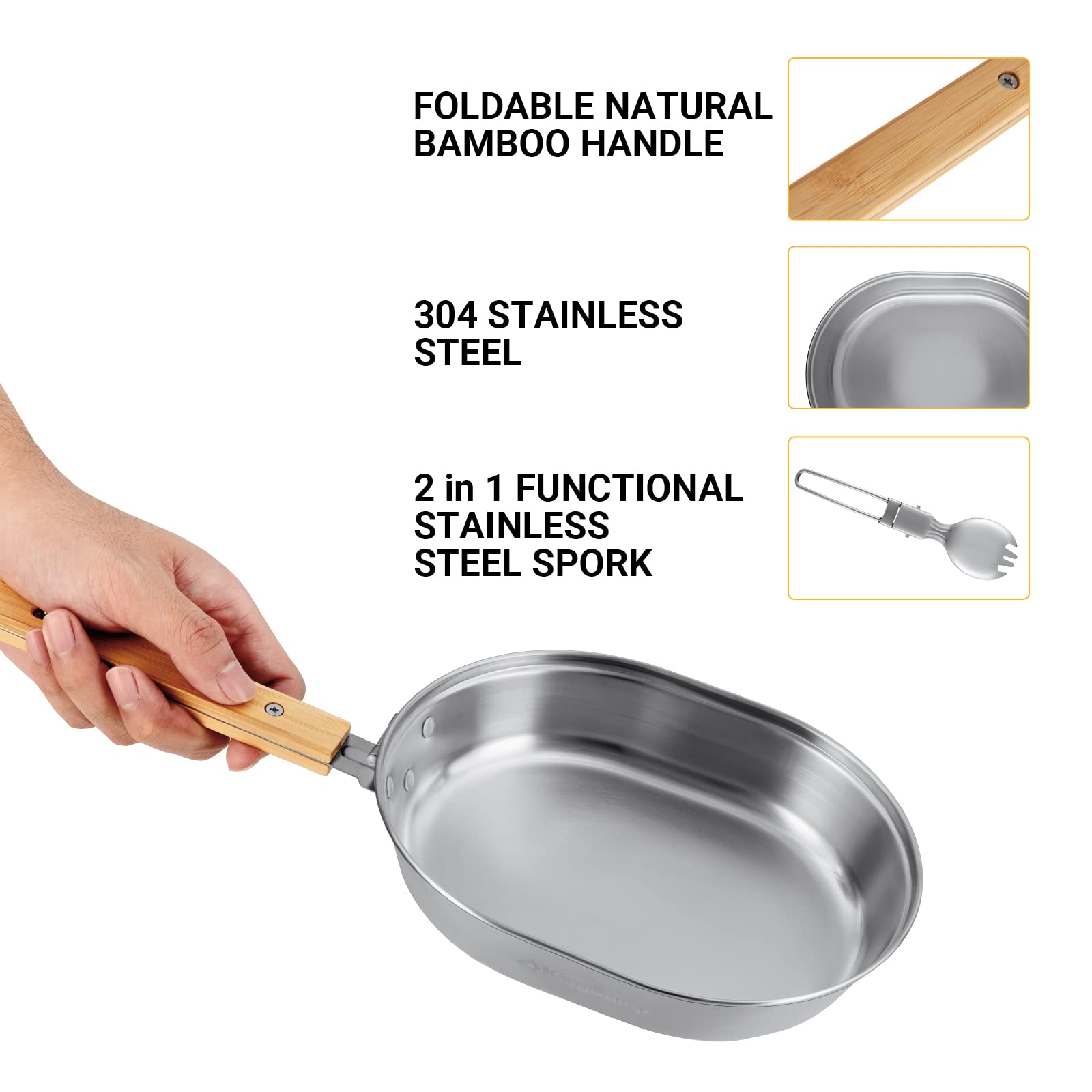kingcamp-stainless-steel-portable-food-container-cookware image 3