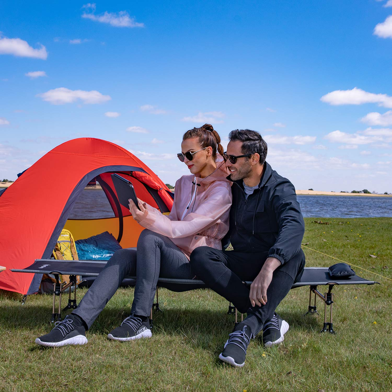 kingcamp-compact-folding-camping-cot-heavy-duty image 8