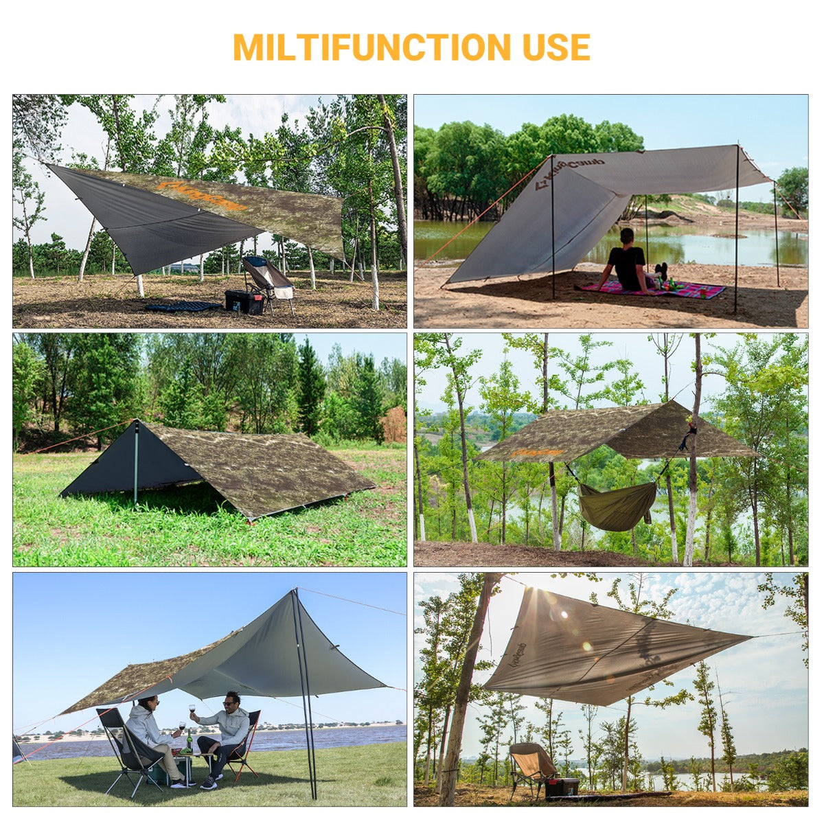 kingcamp-upf50-lightweight-tent-tarp-hammock-shade image 6