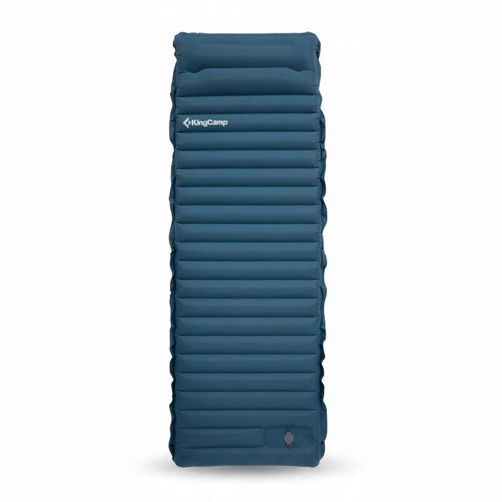 kingcamp-deluxe-10-1-inflatable-mattress-with-built-in-foot-pump image 1