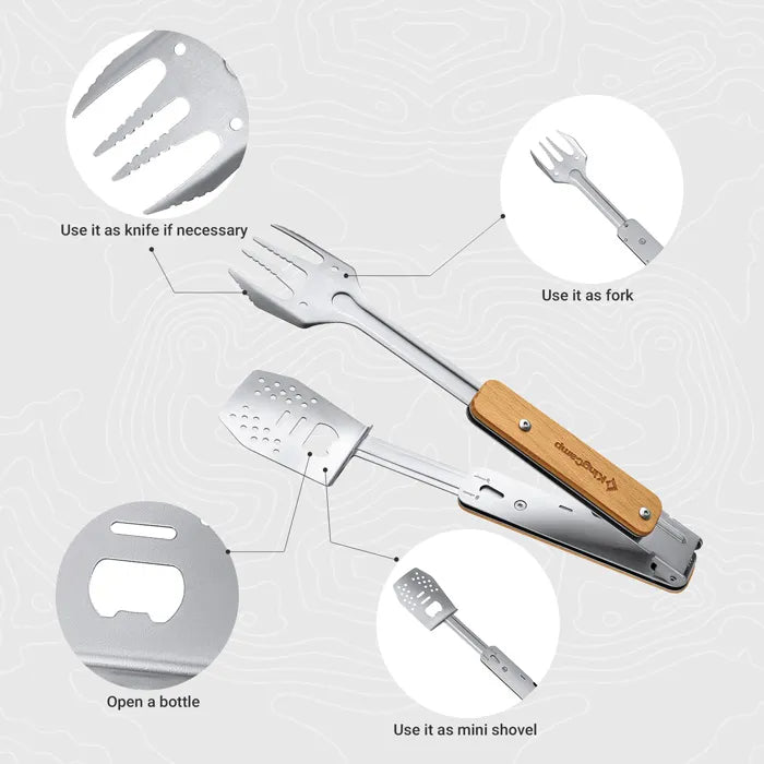 kingcamp-skywalker-multi-tool-bbq-tongs-with-folding-clamp image 4