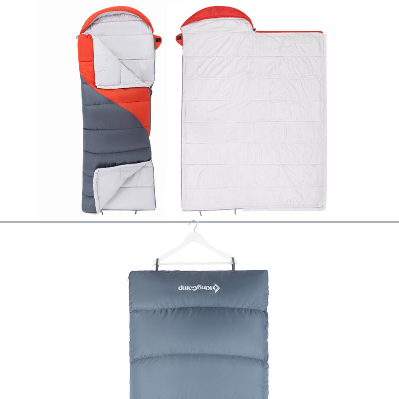 kingcamp-valley-330-hooded-rectangular-sleeping-bag image 5