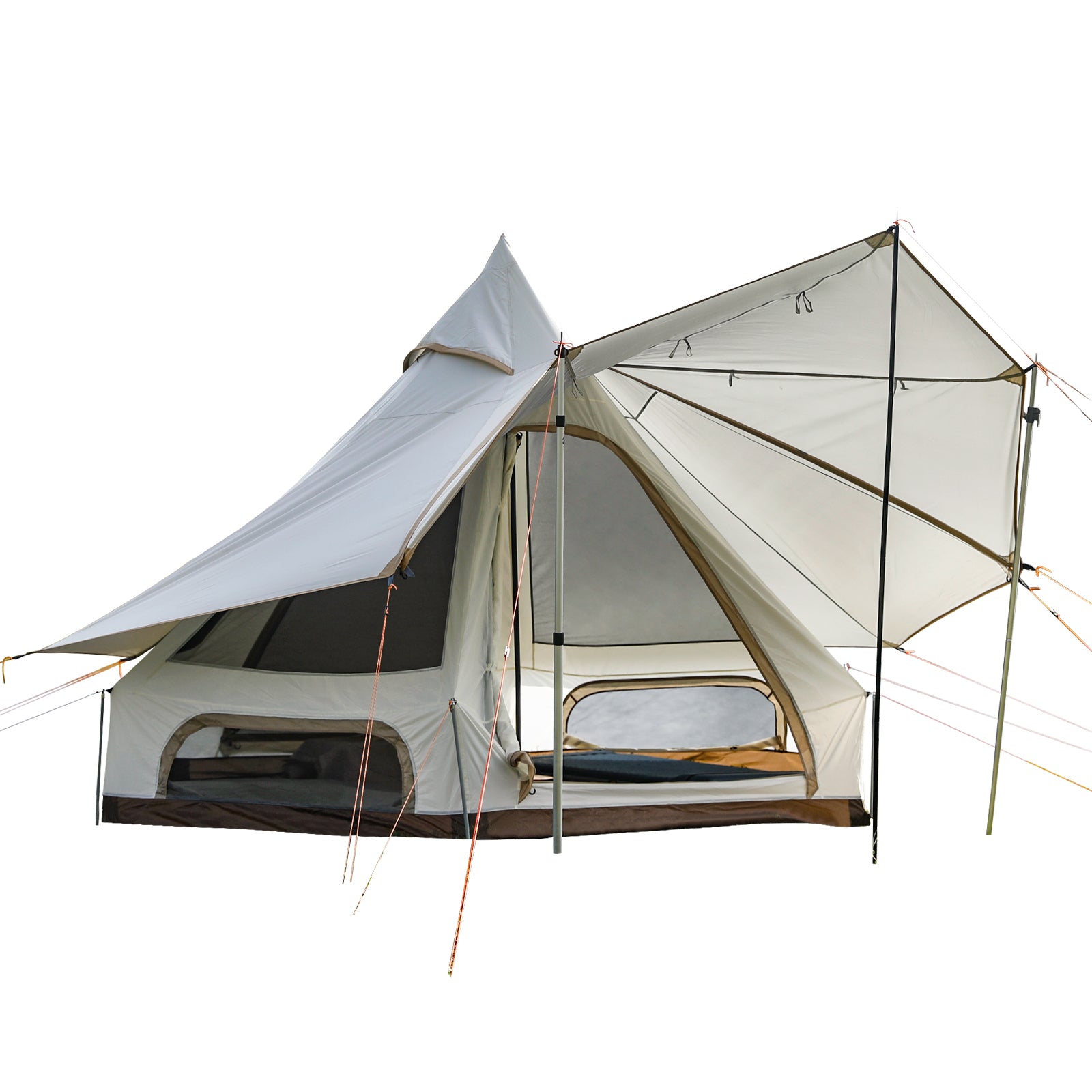 kingcamp-anizo-s-320-double-layered-teepee-tent image 1