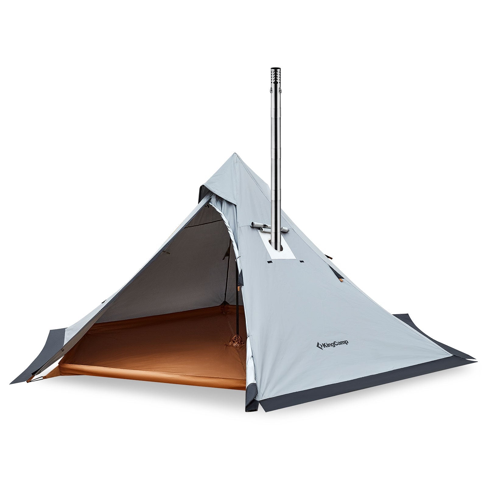 kingcamp-anizo-320-4-season-tipi-tent-surefire-wood-stove-bundle image 2