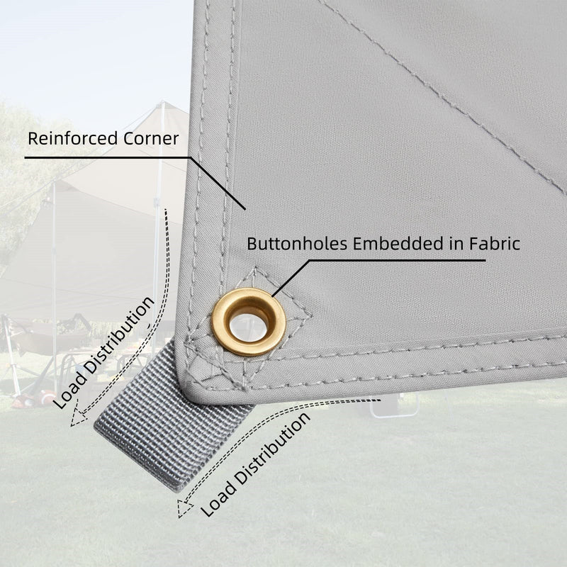 kingcamp-khan-palace-plus-tent-tarp image 4