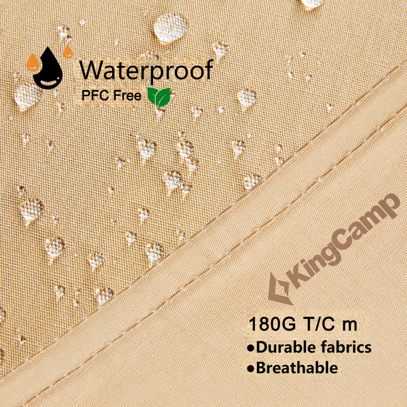 kingcamp-hexagonal-large-camping-tent-tarp-sun-shelter-and-rain-cover image 4
