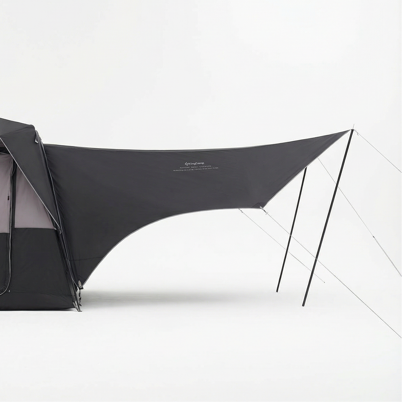 kingcamp-boundless-x3-pro-modular-tarp-awning-161-sq-ft-shade image 1