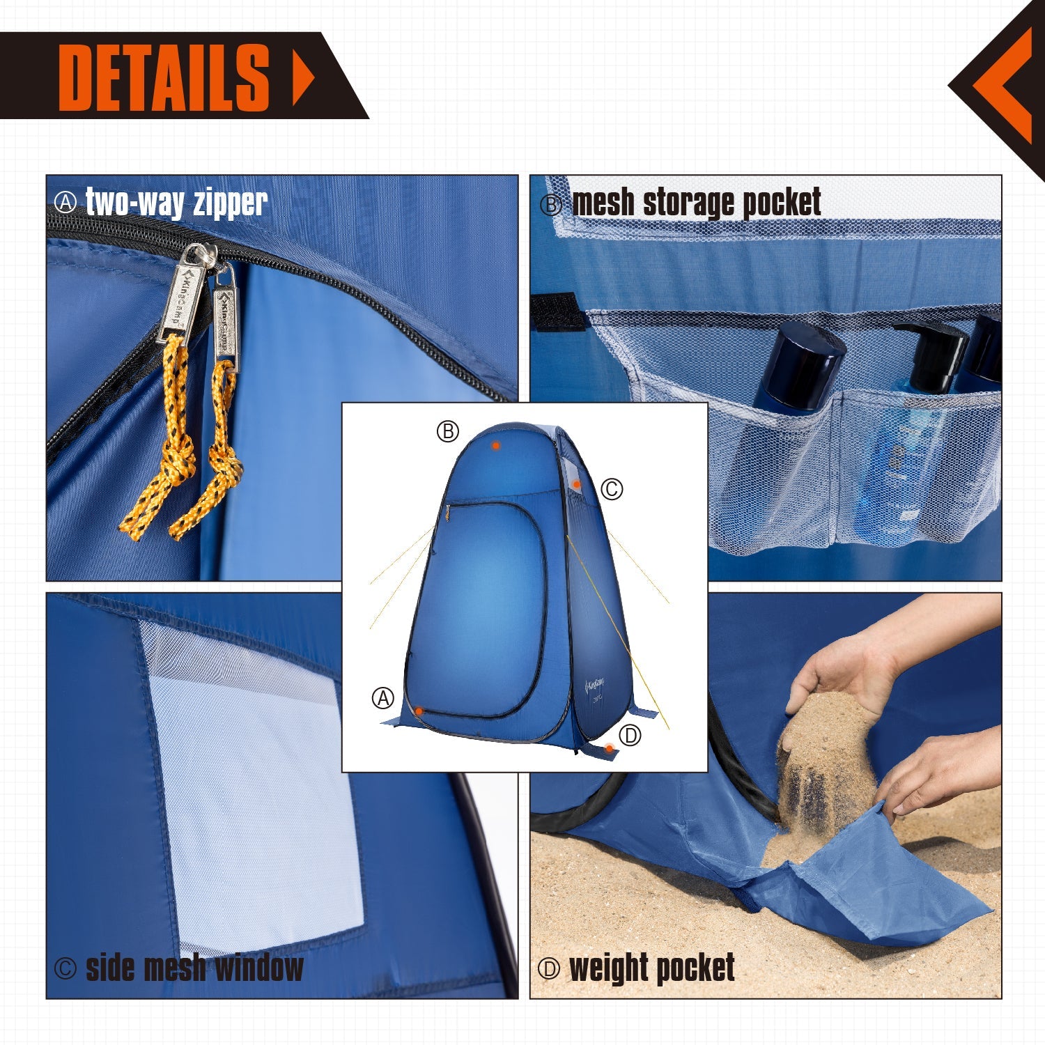kingcamp-como-portable-shower-privacy-tent image 5