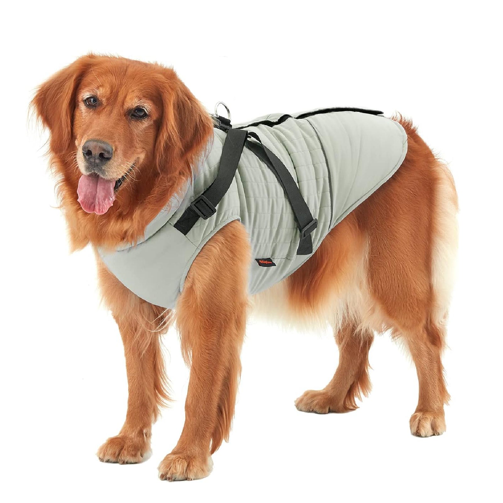 kingcamp-pets-winter-dog-coat-with-harness image 8
