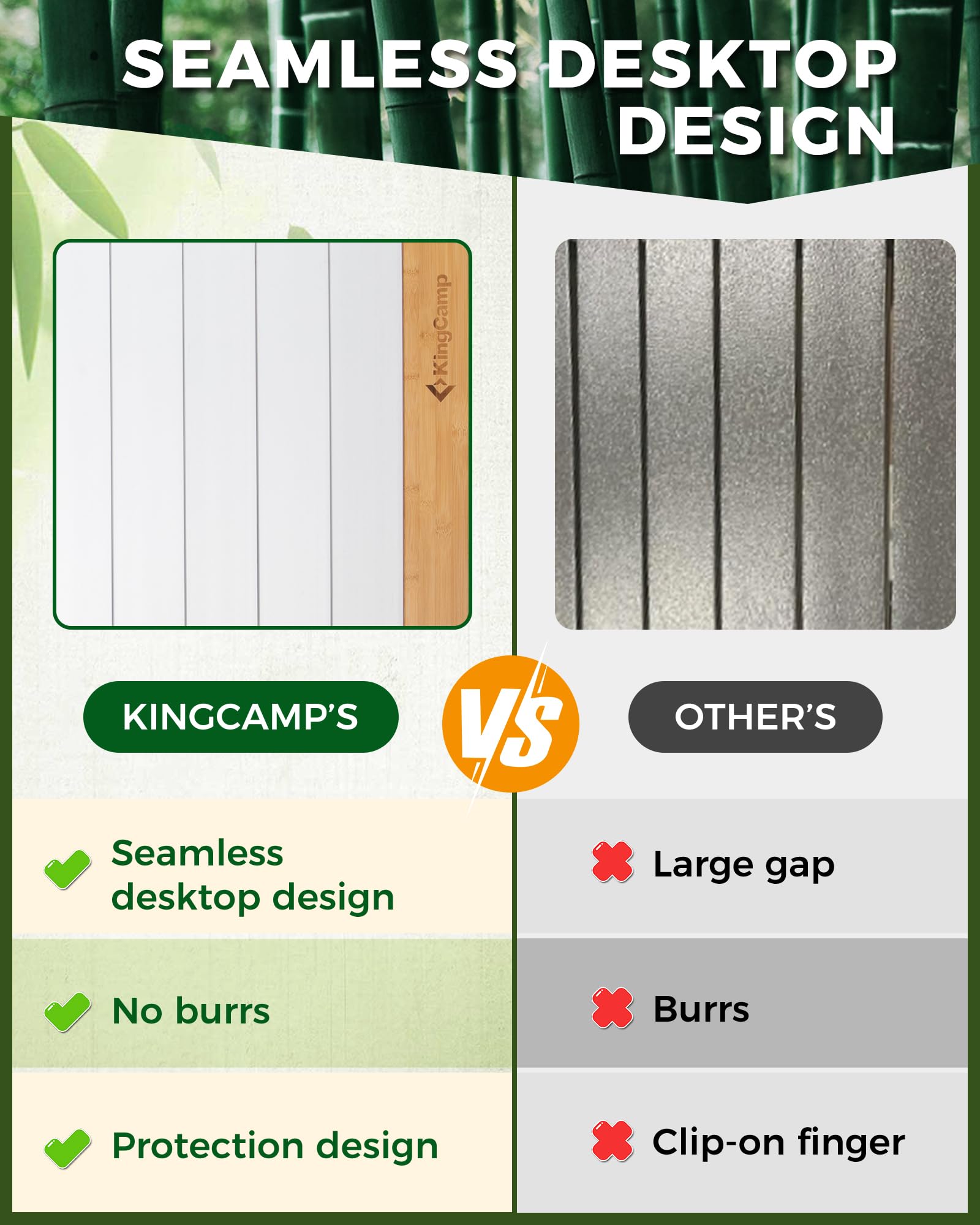 kingcamp-granite-pro-m-folding-aluminum-table-40x27-roll-top-camp-table-with-bam image 8