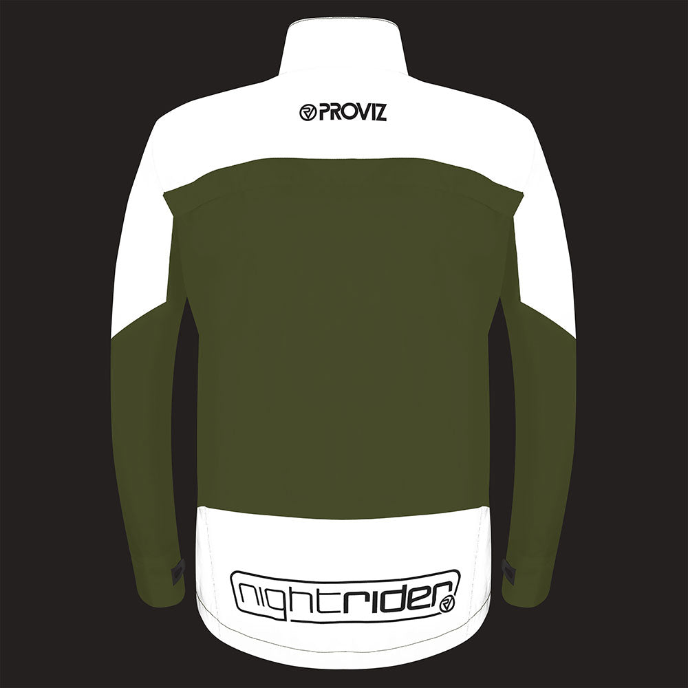 proviz-nightrider-men-s-reflective-waterproof-cycling-jacket image 6