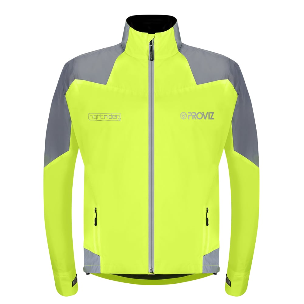 proviz-nightrider-men-s-reflective-waterproof-cycling-jacket image 1