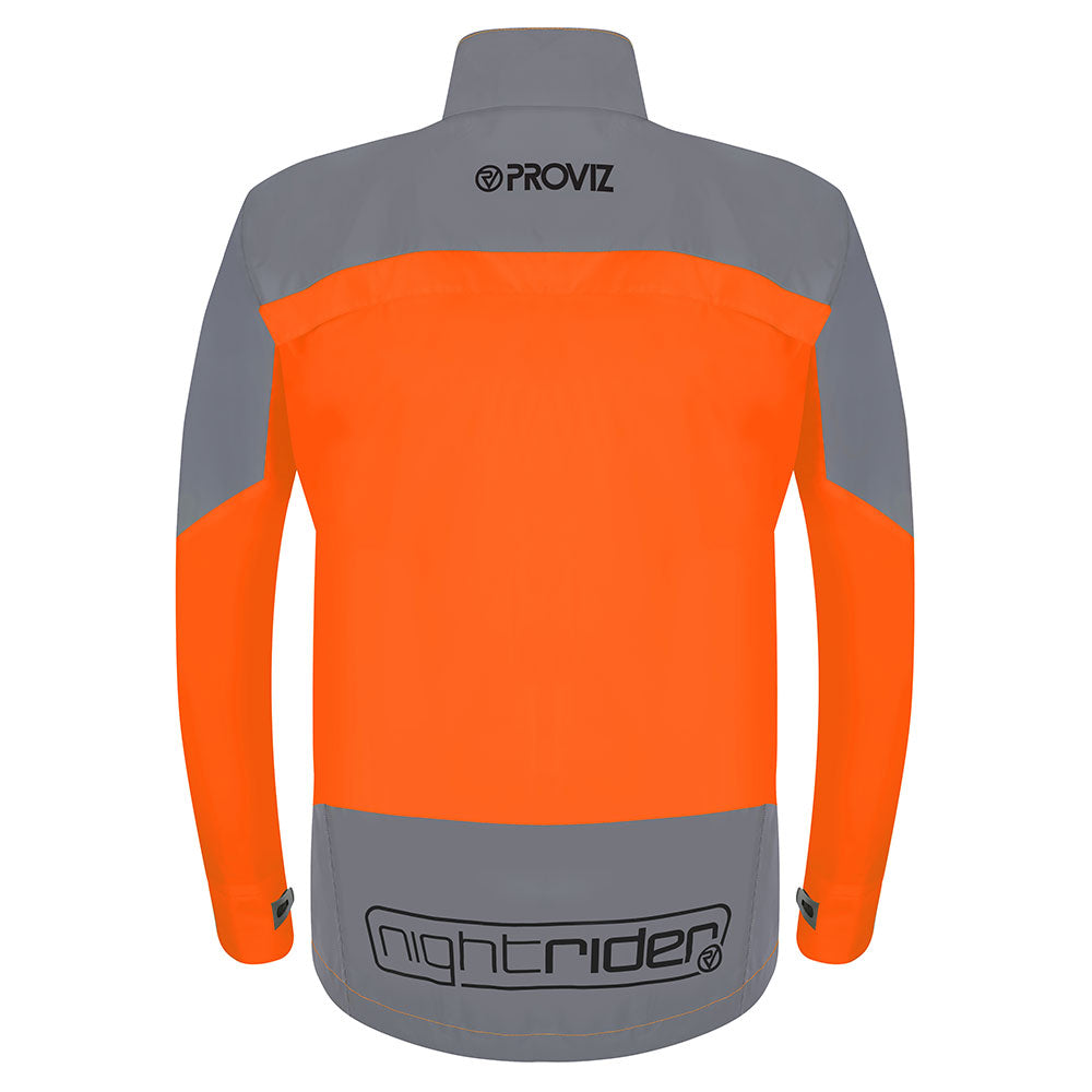 proviz-nightrider-men-s-reflective-waterproof-cycling-jacket image 4