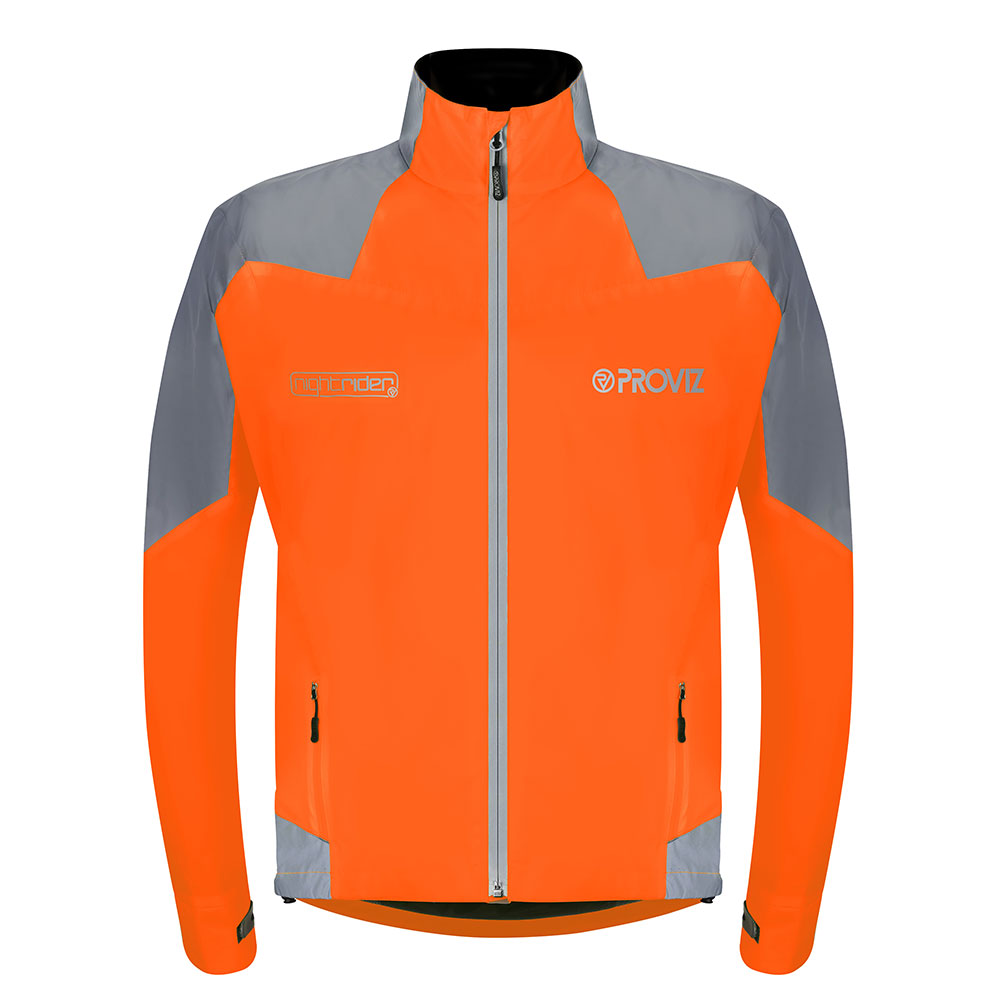 proviz-nightrider-men-s-reflective-waterproof-cycling-jacket image 3