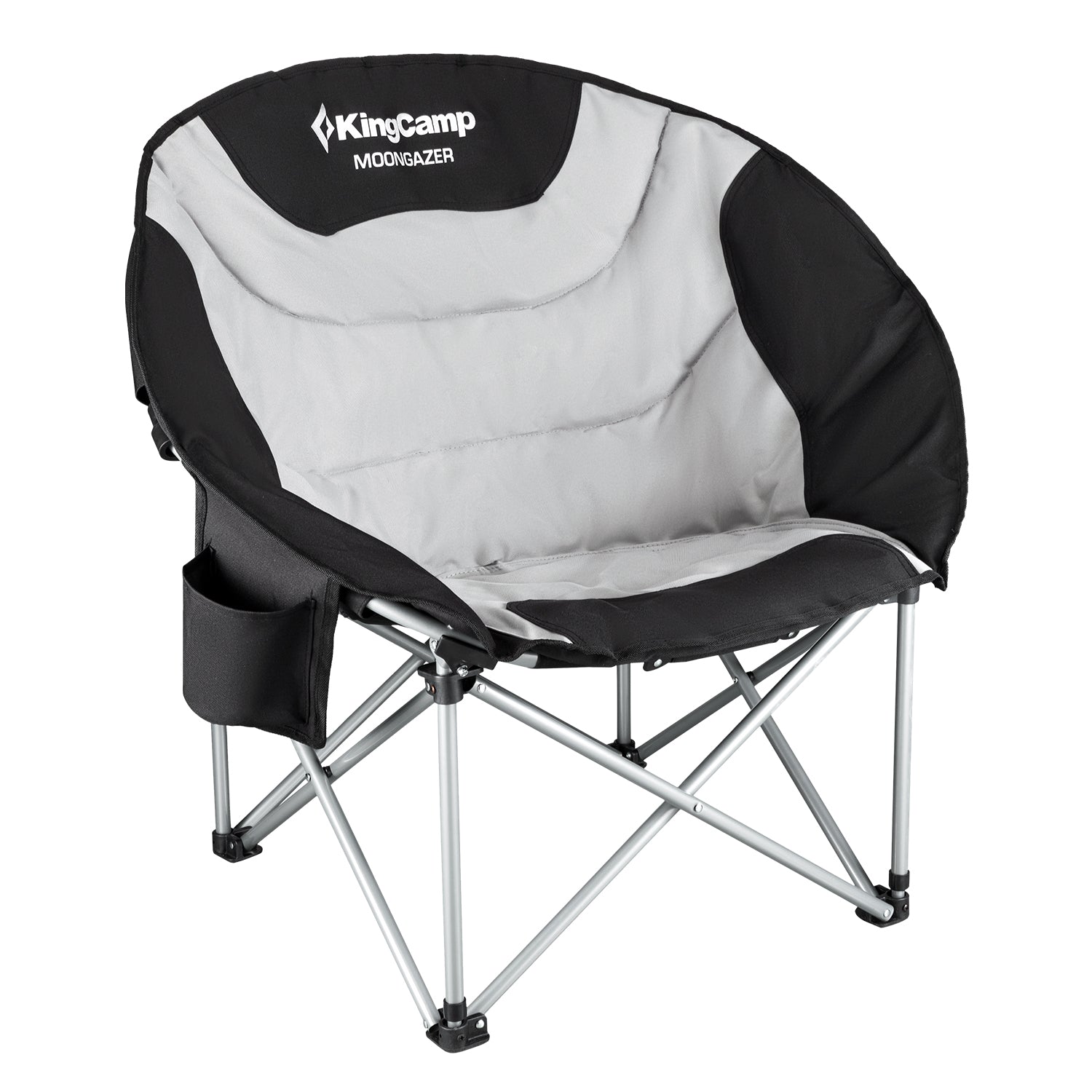 kingcamp-padded-oversized-moon-saucer-round-chairs image 1