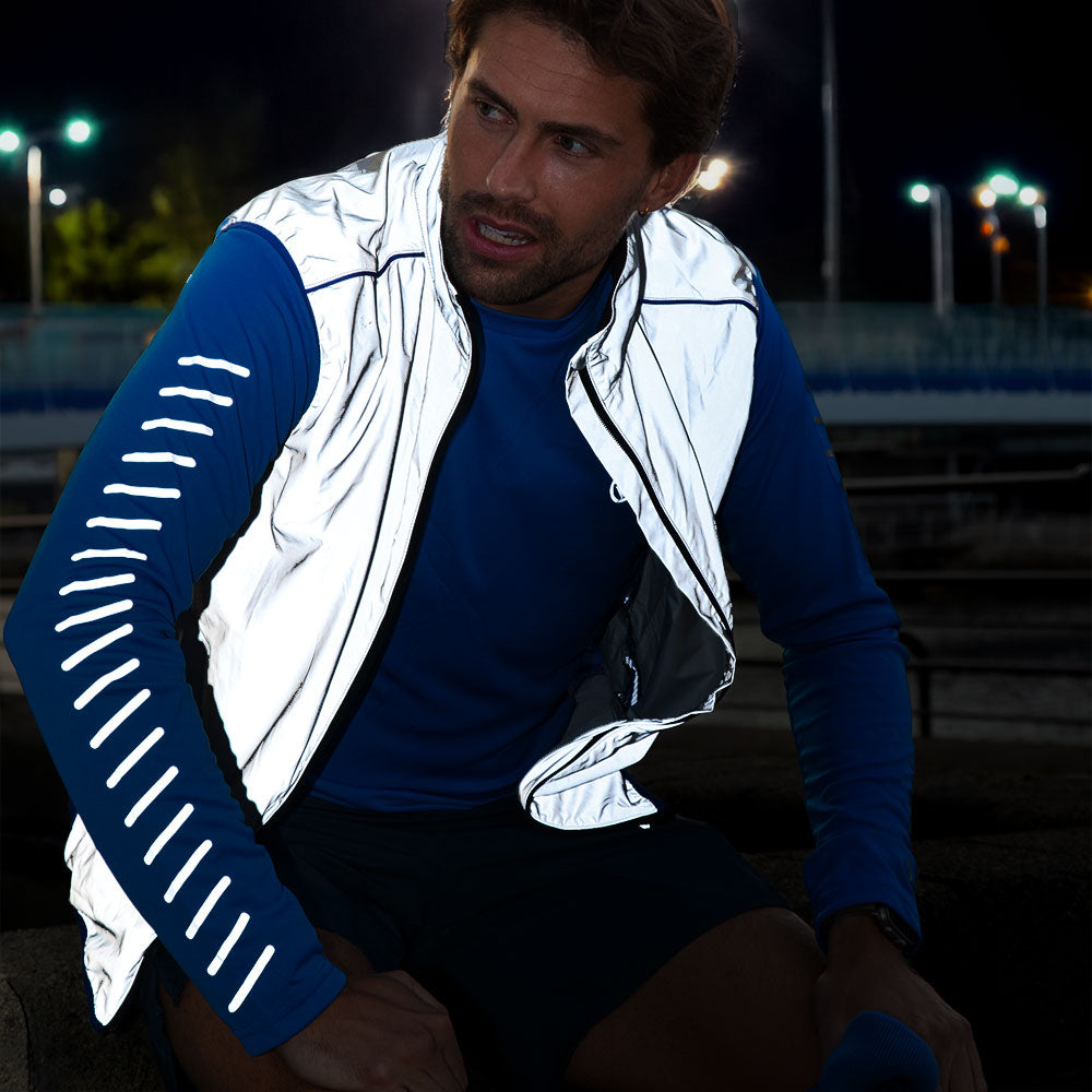 proviz-men-s-long-sleeve-reflective-striped-top image 7