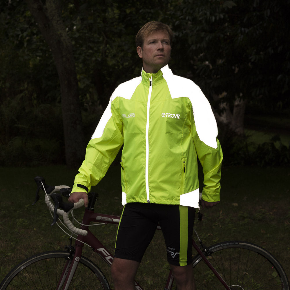 proviz-nightrider-men-s-reflective-waterproof-cycling-jacket image 7