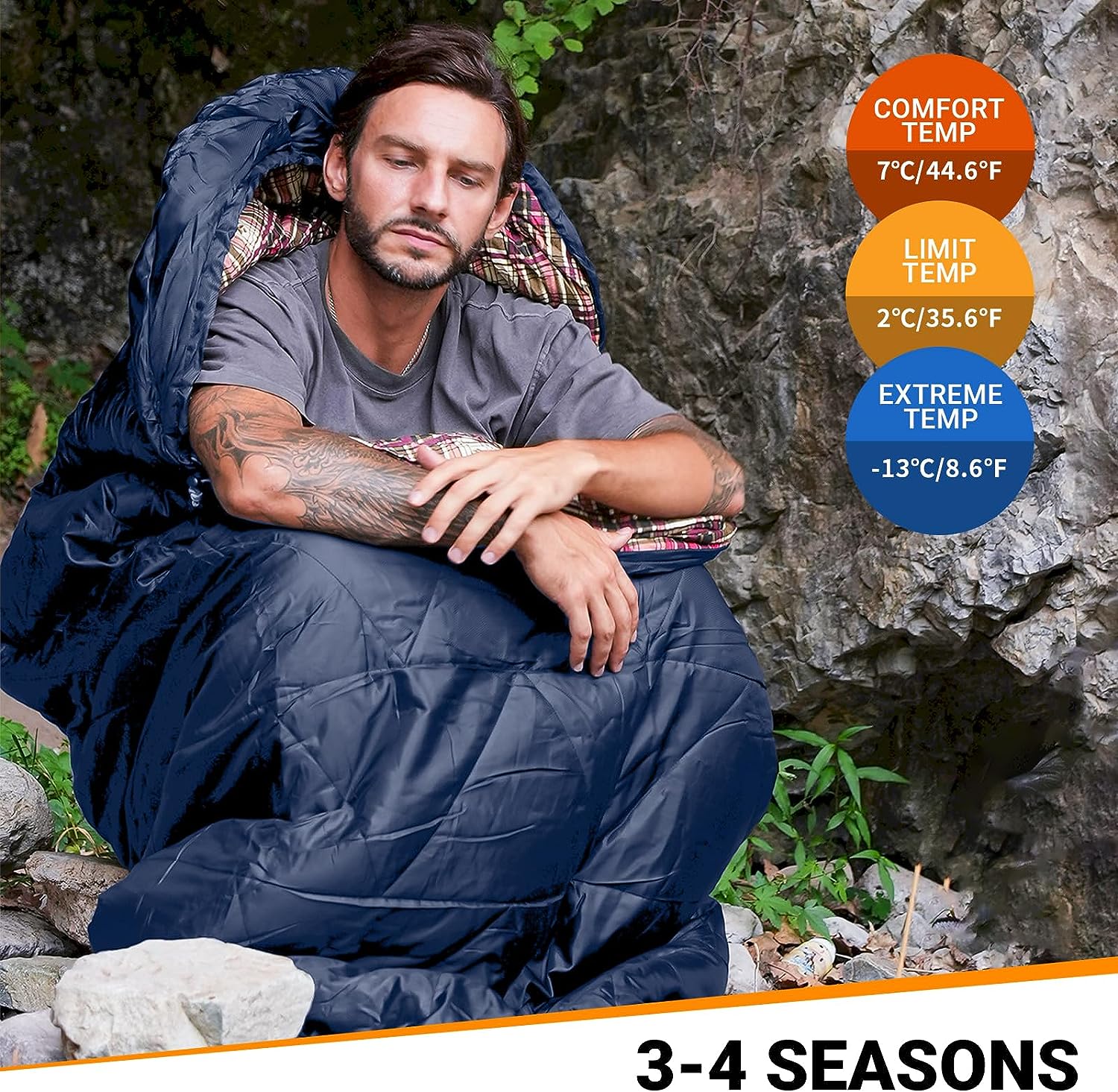 kingcamp-35f-oversized-3-4-season-sleeping-bag image 3