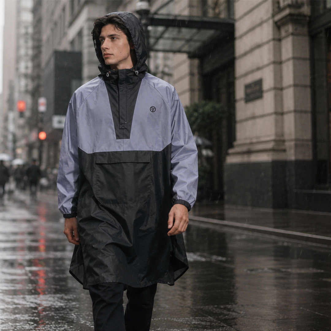 proviz-reflect360-waterproof-cycling-hiking-poncho image 6