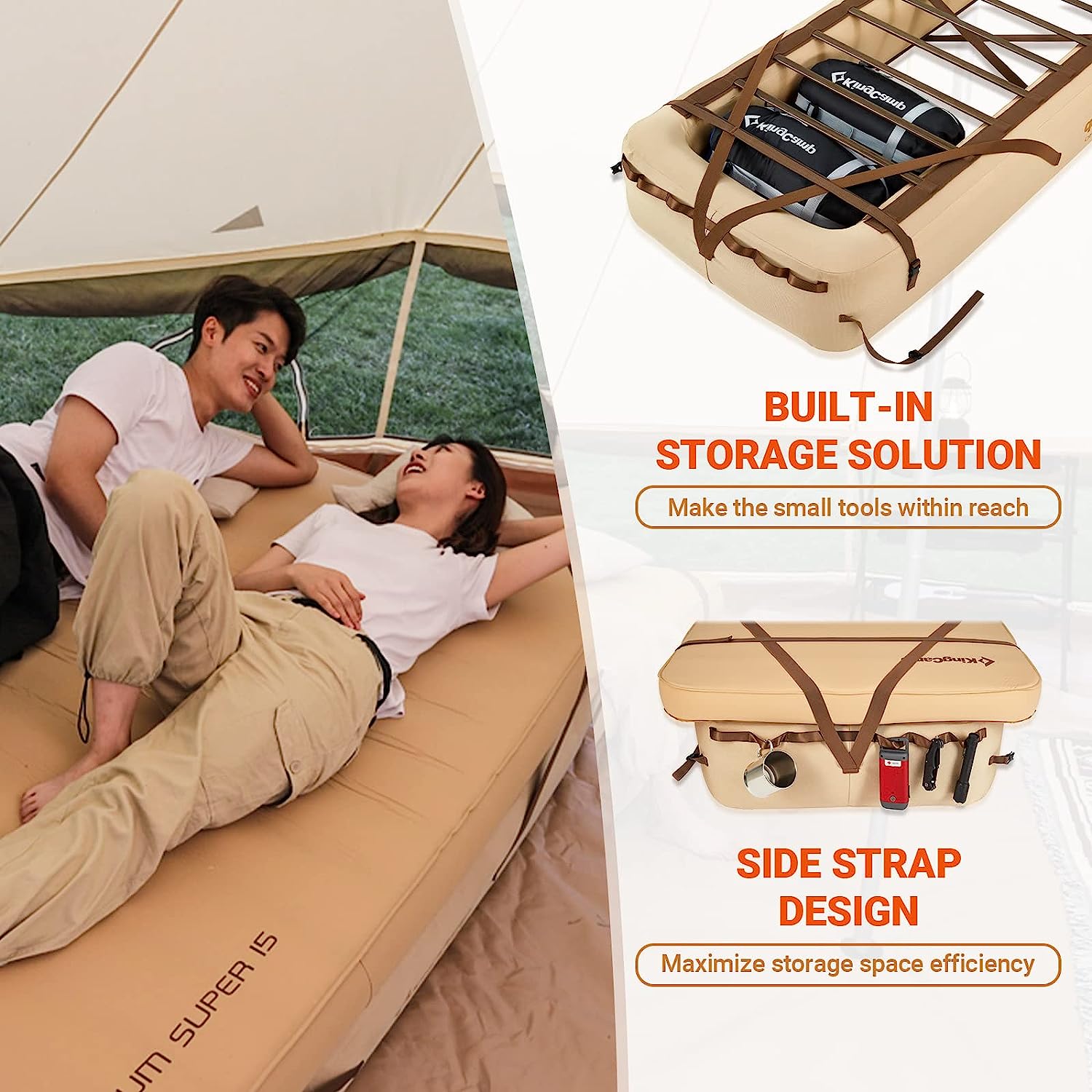 kingcamp-oak-p10-air-mattress-frame-with-inflatable-support-tubes image 7