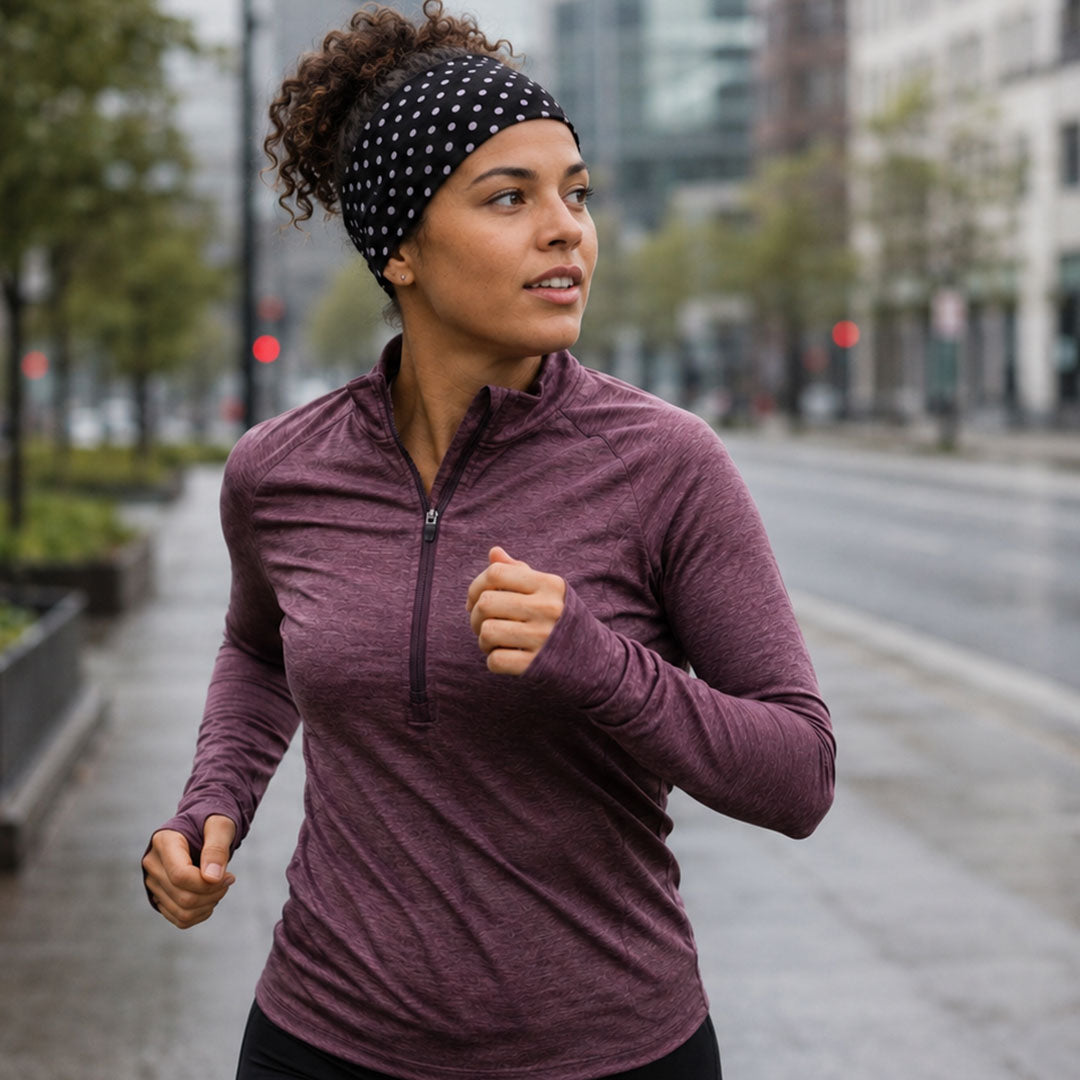 proviz-reflective-polka-dot-running-headband image 8