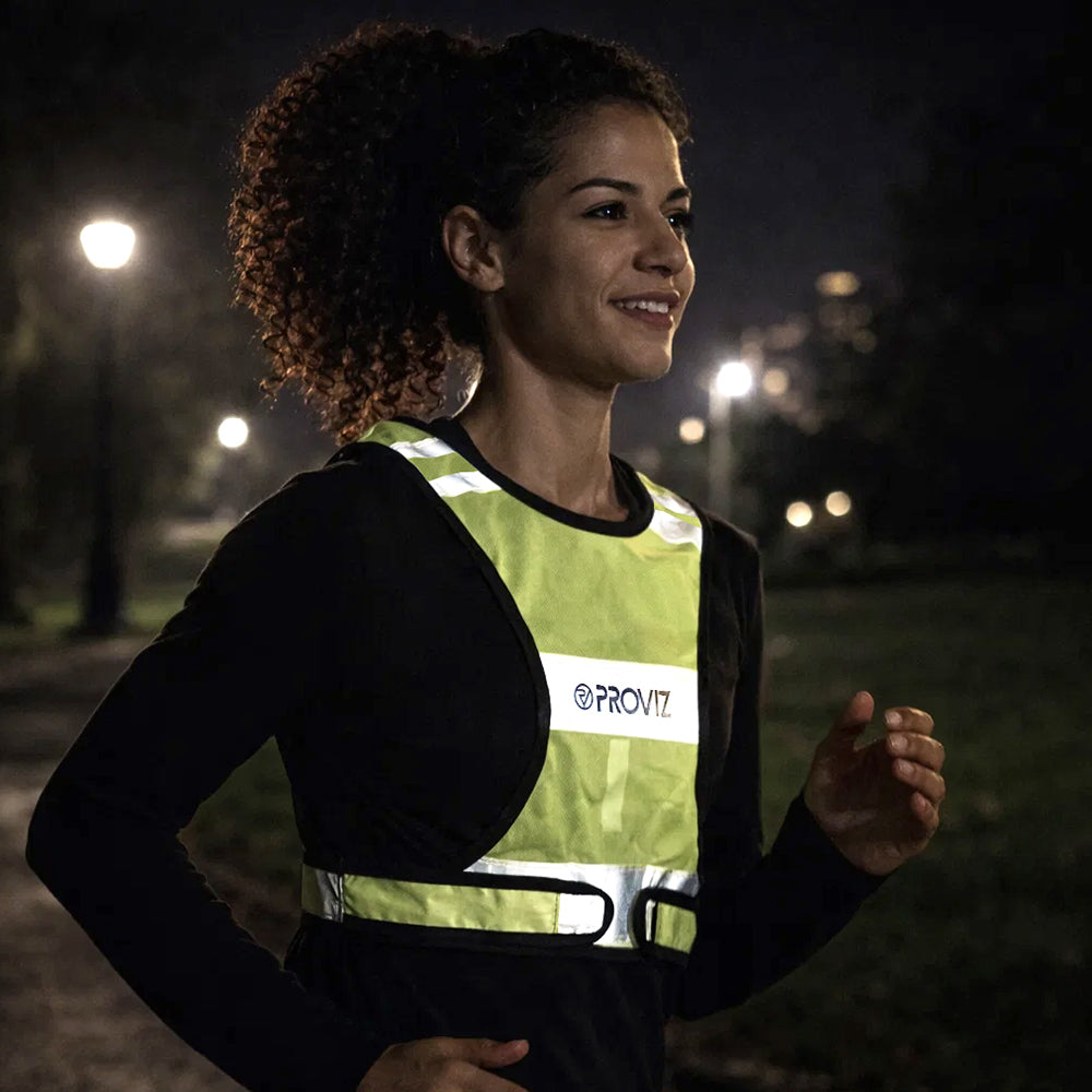 proviz-hi-viz-running-vest-adjustable-reflective-mesh image 4