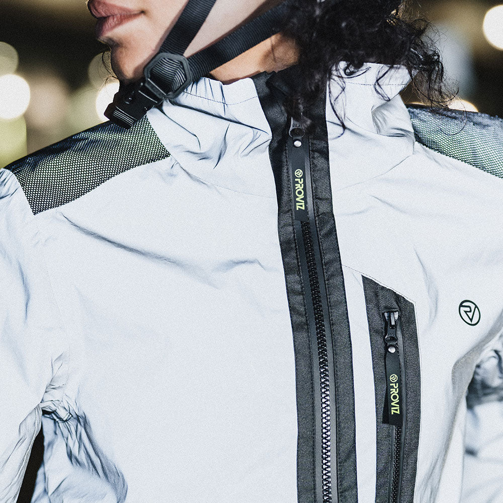 proviz-city-women-s-100-reflective-waterproof-commuter-cycling-jacket image 8