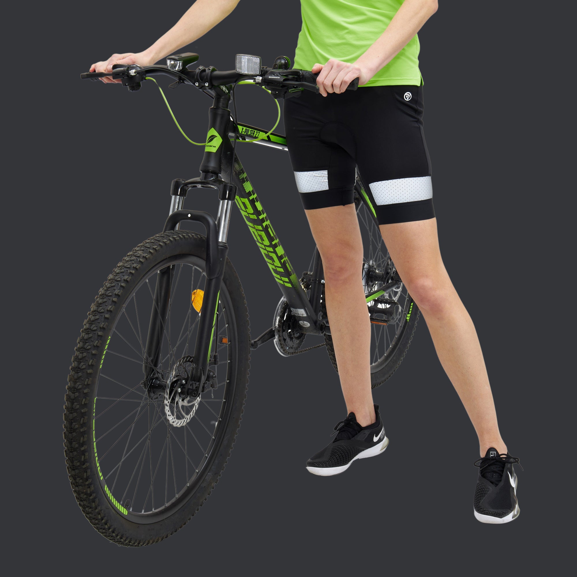 proviz-women-s-padded-cycling-shorts-with-reflective-details image 7