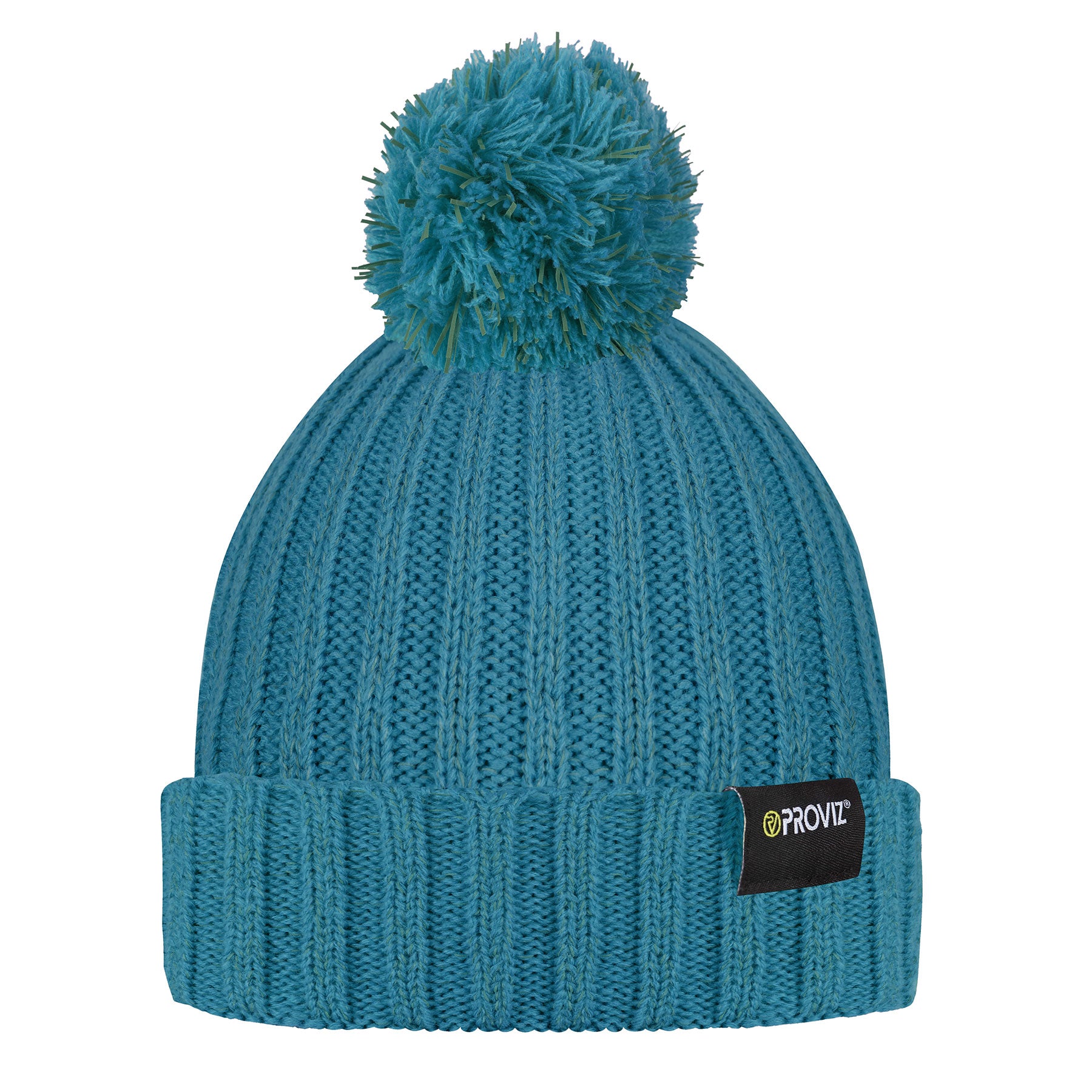 proviz-reflective-fleece-lined-bobble-beanie image 3