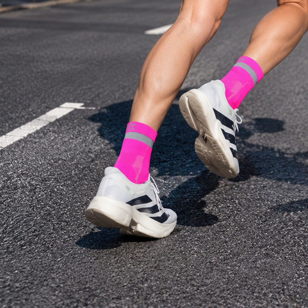 proviz-short-running-socks-with-reflective-cuff image 7