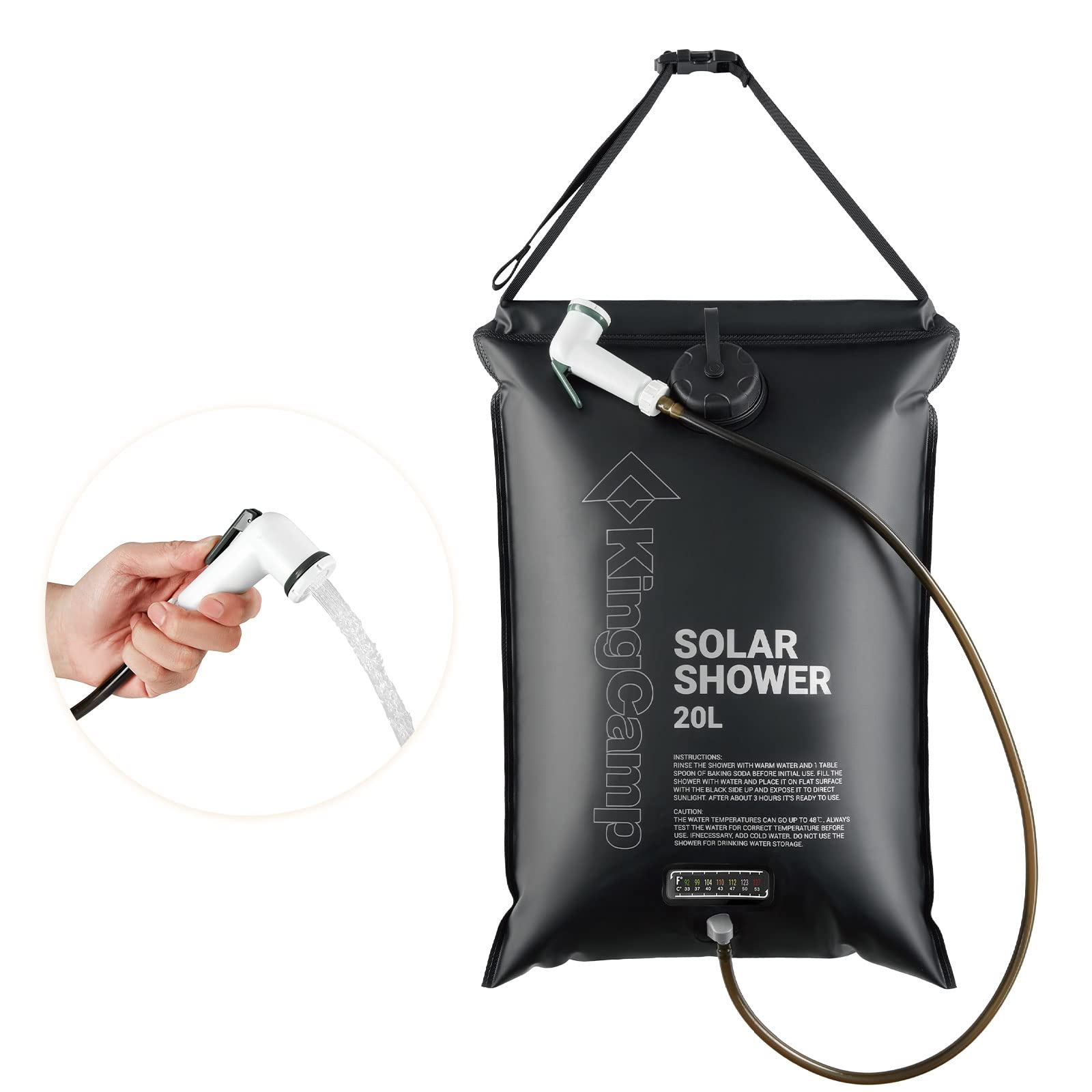 kingcamp-solar-shower-adjustable-shower image 1