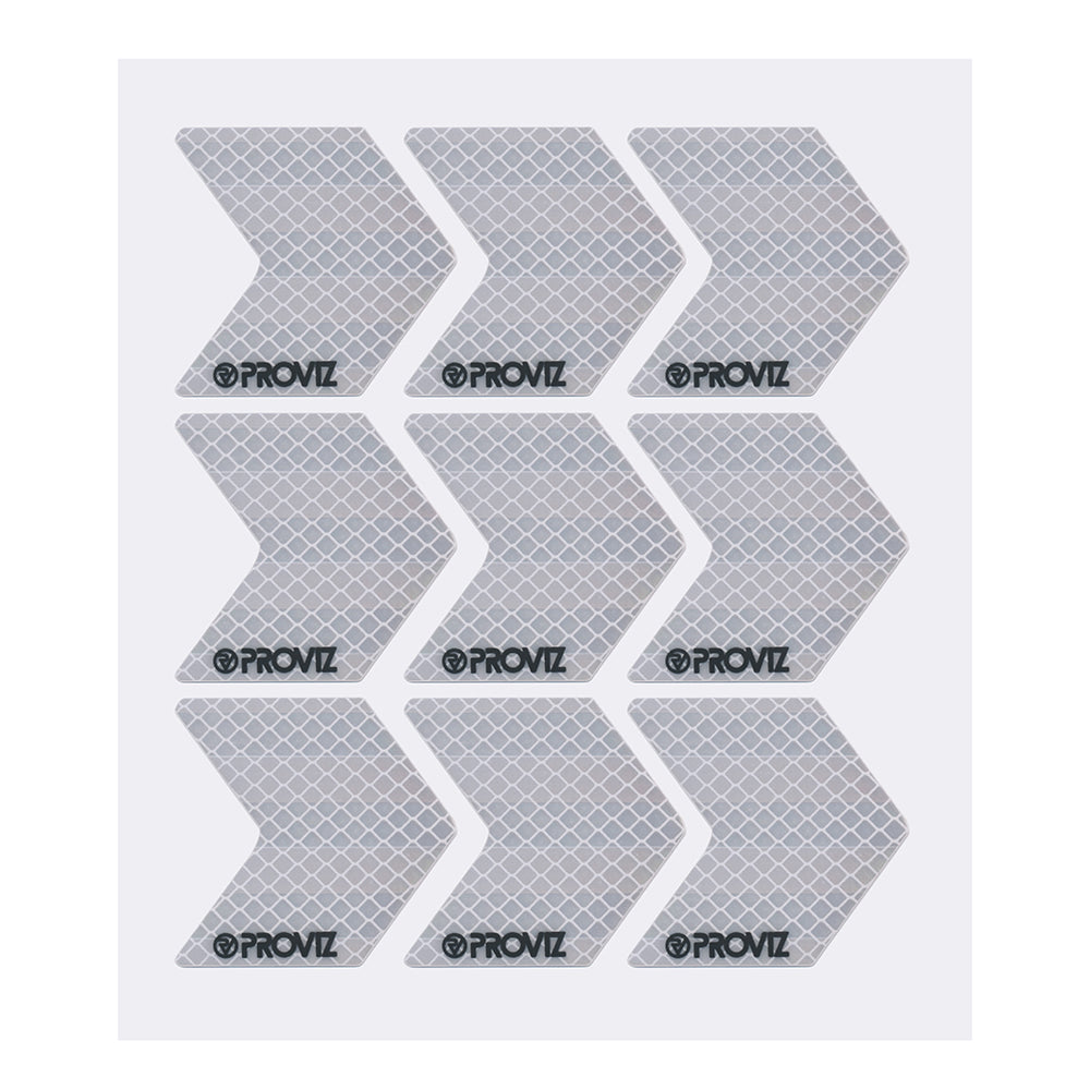 proviz-reflective-stickers-9-pack-for-bike-helmet-more image 1