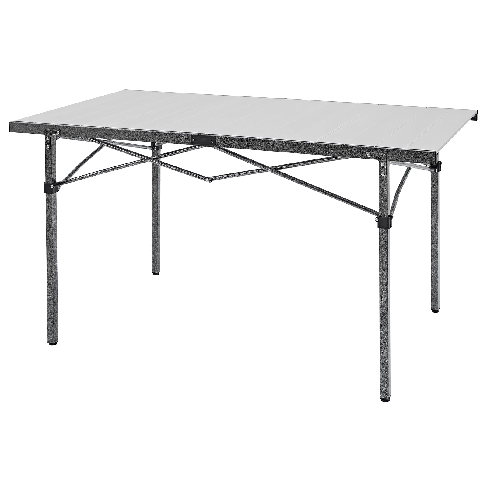 kingcamp-granite-aluminum-folding-table-for-4-6-person-53x27 image 1