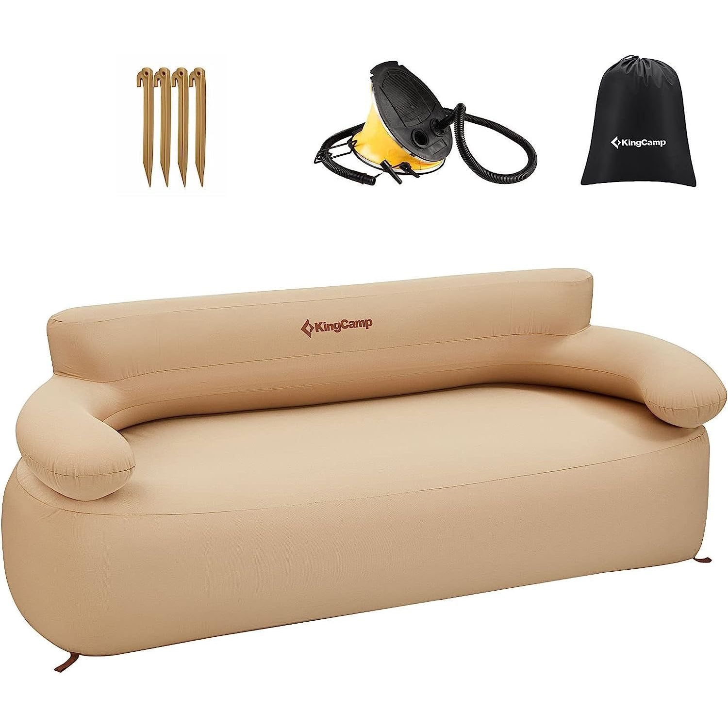 kingcamp-inflatable-sofa-with-free-blanket image 2