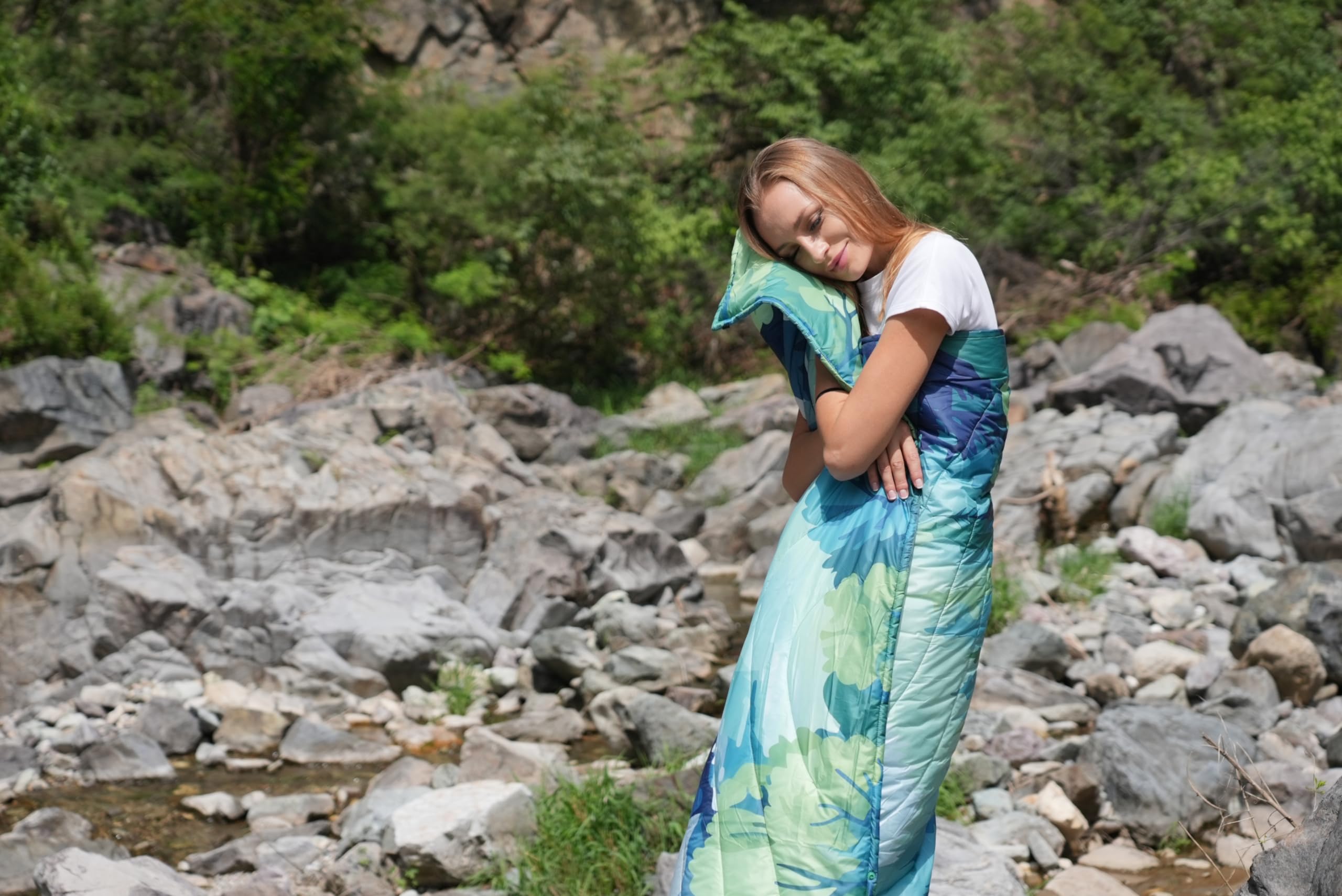 kingcamp-smart-150-travel-blanket-multipurpose-throw-emergency-sleeping-bag image 8