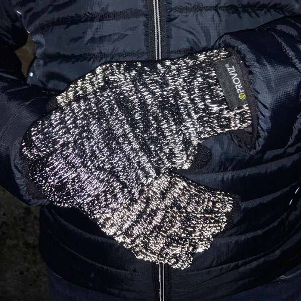 proviz-reflective-warm-knit-gloves image 5