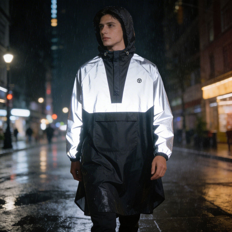 proviz-reflect360-waterproof-cycling-hiking-poncho image 8