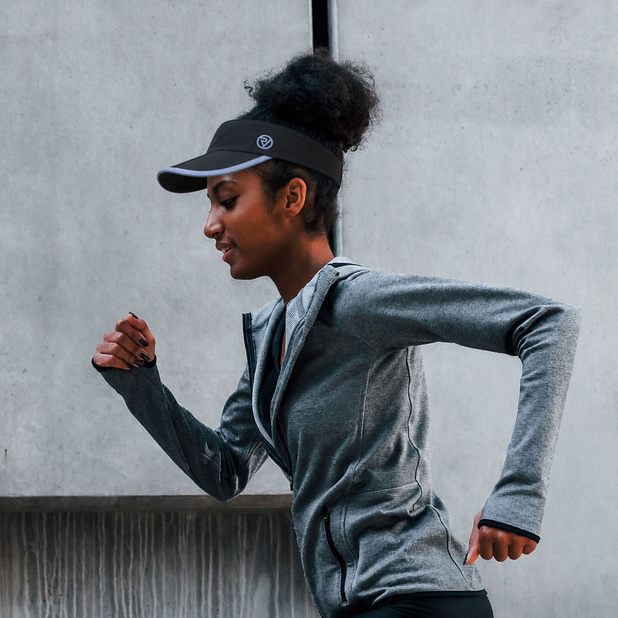 proviz-reflective-breathable-graphite-running-visor image 5
