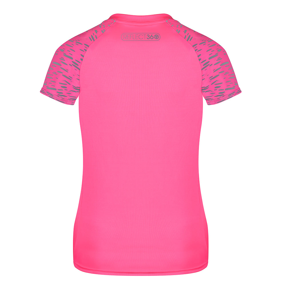 proviz-women-s-reflective-short-sleeve-training-top image 8