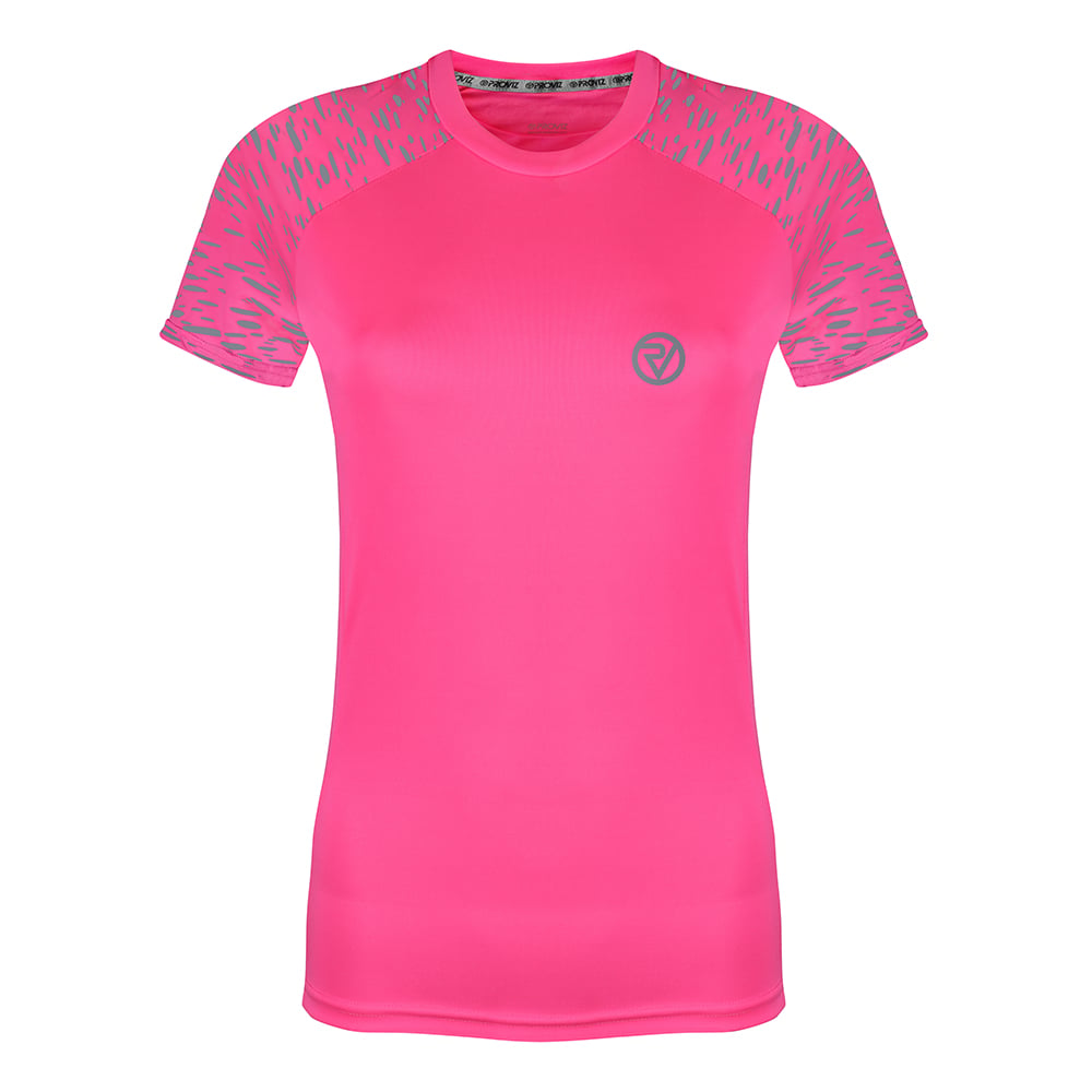 proviz-women-s-reflective-short-sleeve-training-top image 7