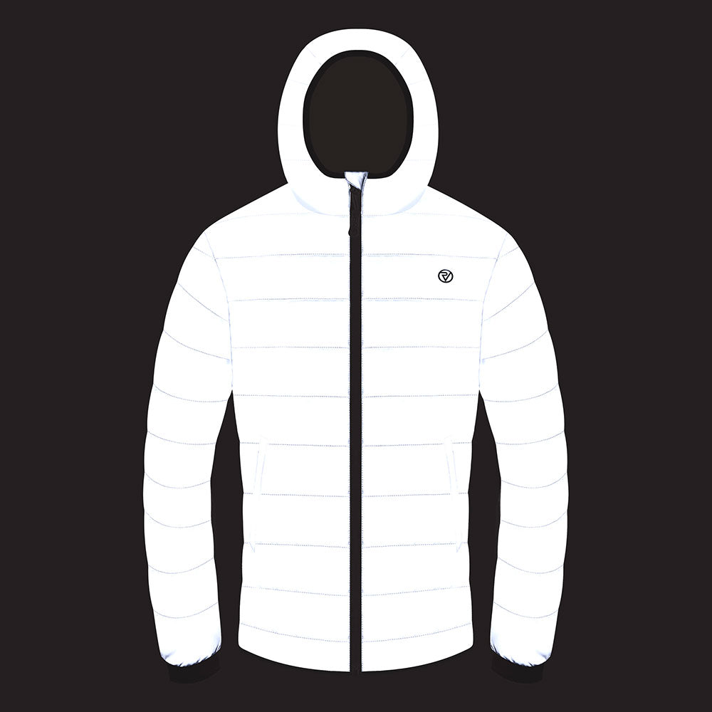 proviz-women-s-quilted-reflective-synthetic-down-jacket image 3